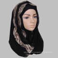 Glitter rhinestone cachecol muçulmano hijab malásia ásia hijab warp cabeça lenço atacado